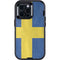 Sweden Flag Distressed Otterbox Defender iPhone Skin